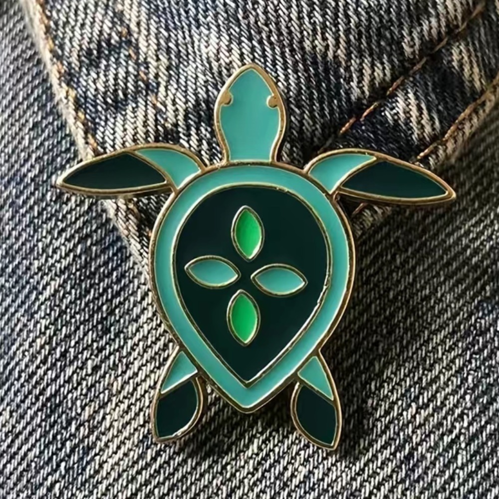 3/$25 Sea Turtle Pin Badge Brooch